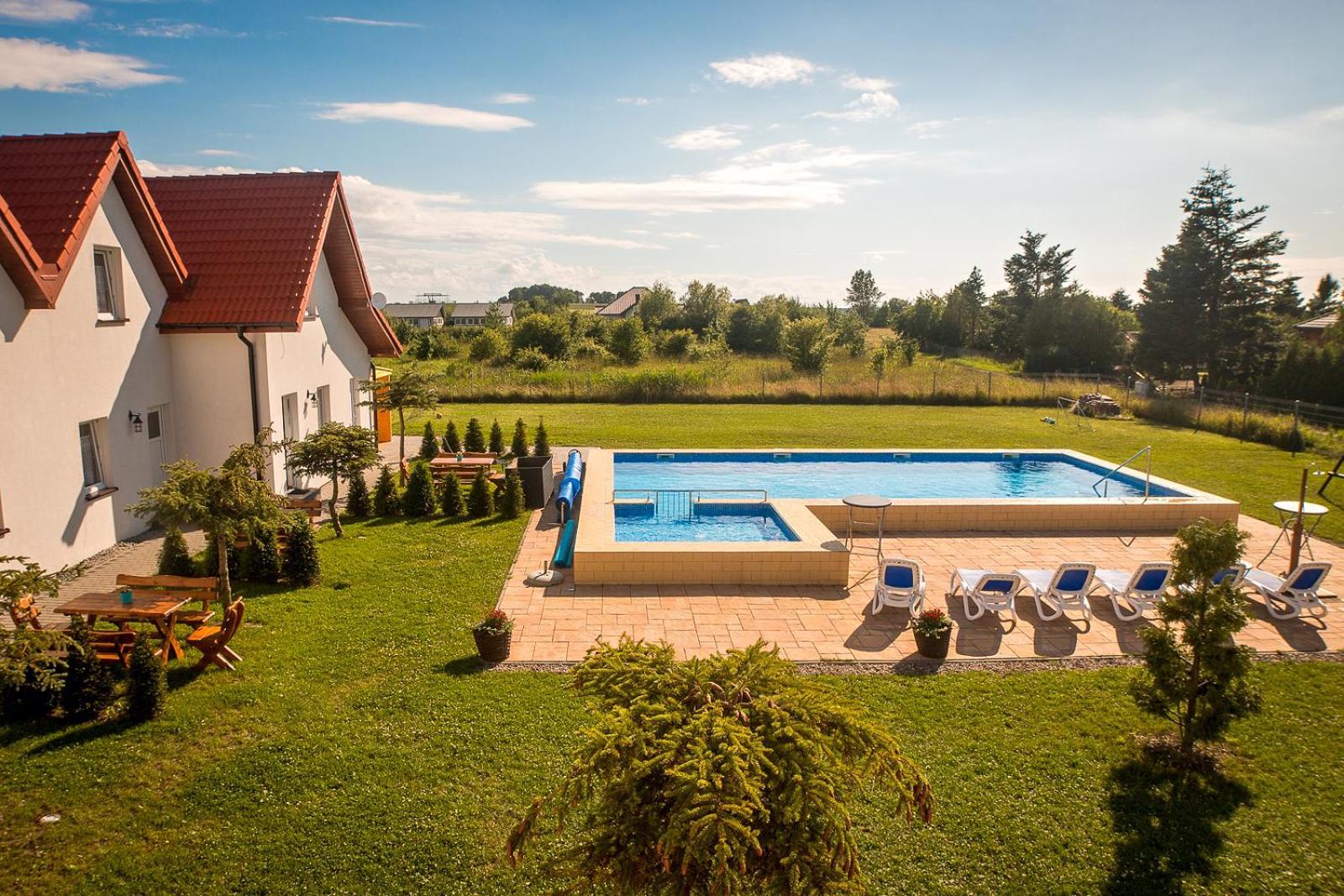Aqua Fun Domki Z Basenem Дарлово Экстерьер фото